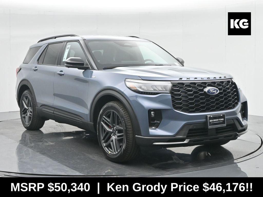 new 2025 Ford Explorer car, priced at $46,176