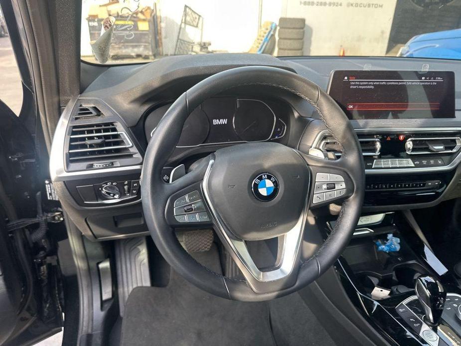 used 2022 BMW X3 car, priced at $31,700