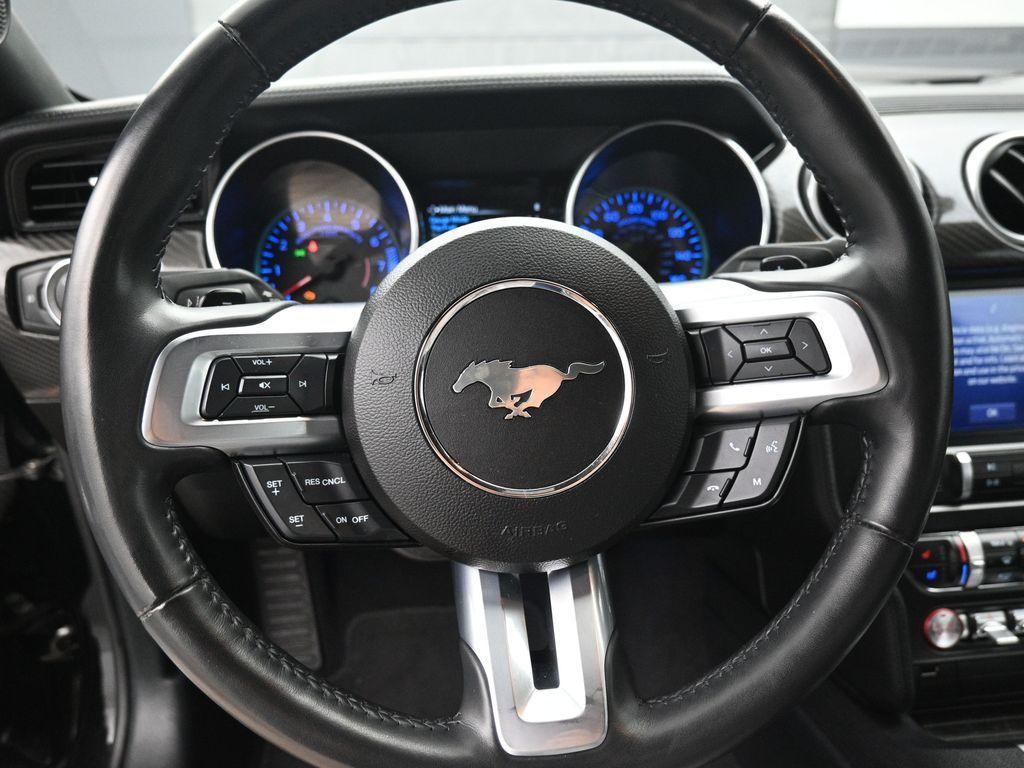 used 2021 Ford Mustang car, priced at $22,800