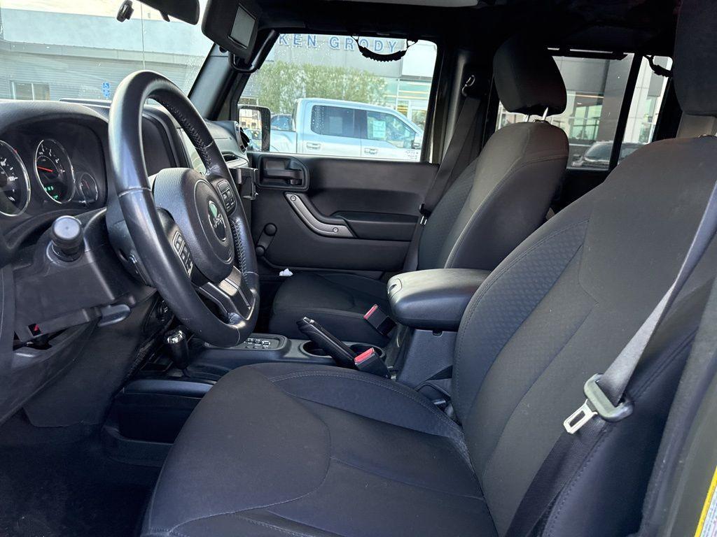 used 2016 Jeep Wrangler Unlimited car, priced at $25,000