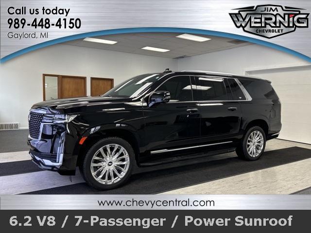 used 2021 Cadillac Escalade ESV car, priced at $56,795