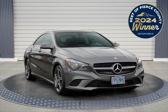 used 2014 Mercedes-Benz CLA-Class car, priced at $12,988