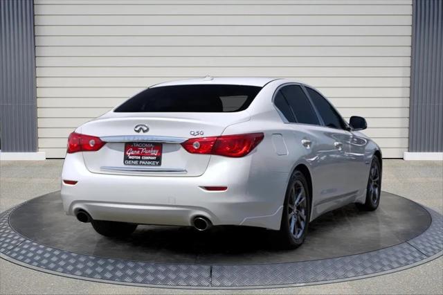 used 2014 INFINITI Q50 Hybrid car, priced at $15,388