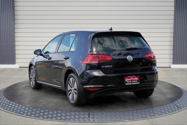 used 2016 Volkswagen e-Golf car, priced at $9,399