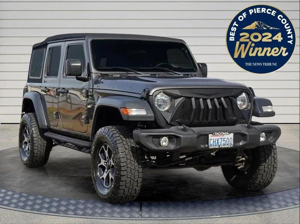 used 2018 Jeep Wrangler Unlimited car, priced at $24,999