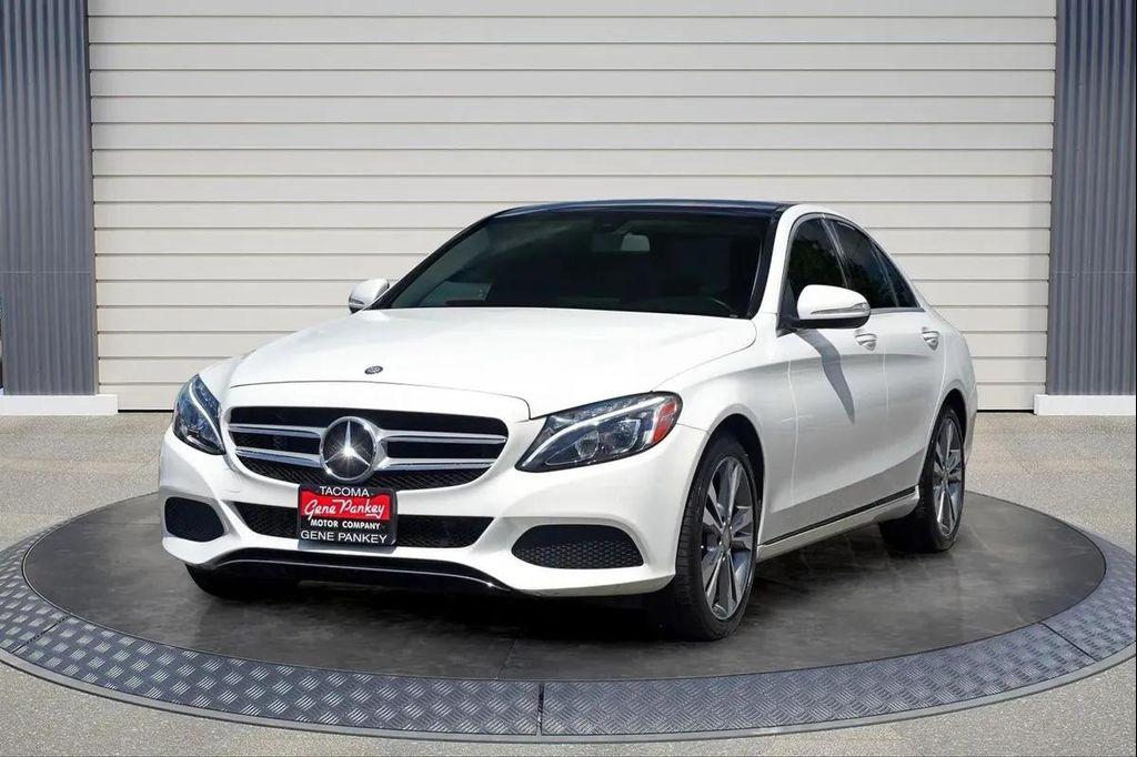 used 2015 Mercedes-Benz C-Class car, priced at $16,988