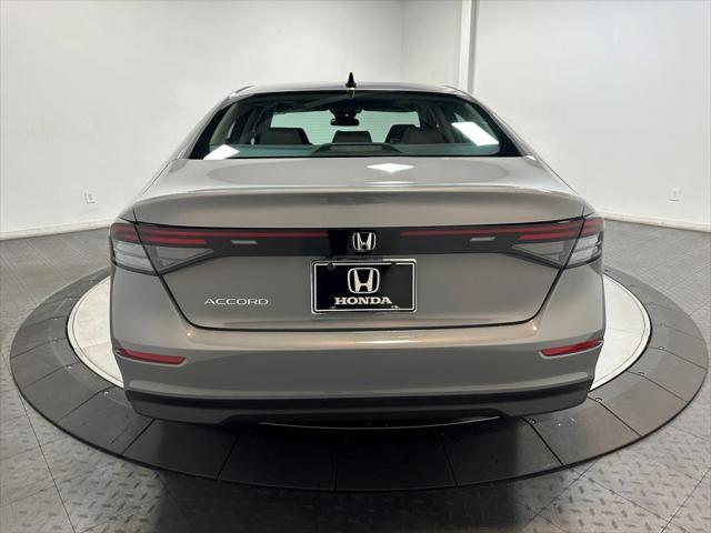 new 2025 Honda Accord car, priced at $32,110