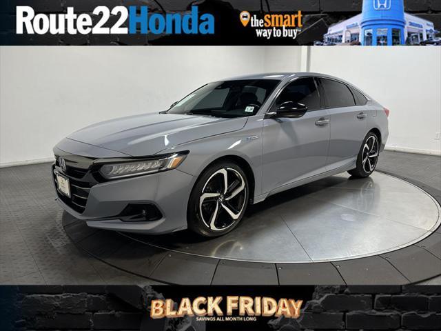 used 2022 Honda Accord Hybrid car, priced at $27,500