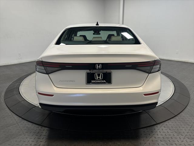 new 2025 Honda Accord car, priced at $32,110