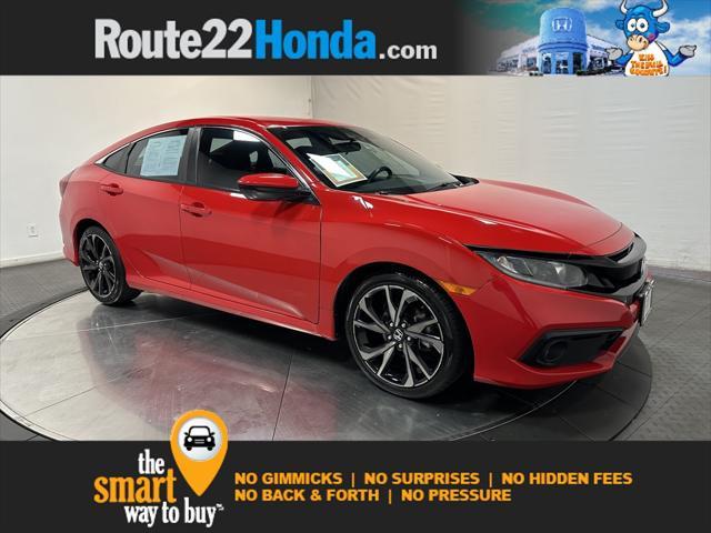 used 2020 Honda Civic car, priced at $21,100