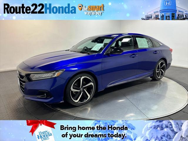 used 2021 Honda Accord car, priced at $23,900