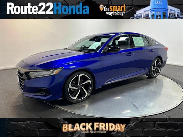 used 2021 Honda Accord car, priced at $25,500