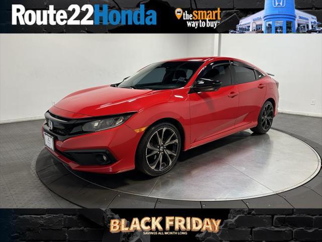 used 2021 Honda Civic car, priced at $19,500