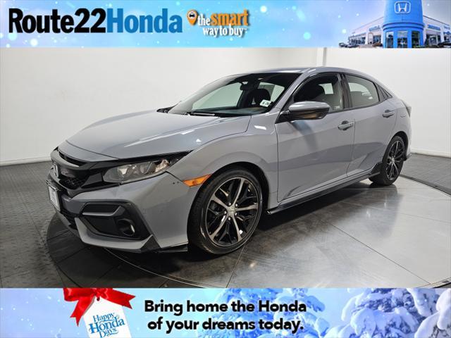 used 2021 Honda Civic car, priced at $22,500