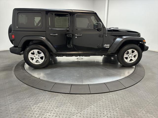 used 2020 Jeep Wrangler Unlimited car, priced at $21,000