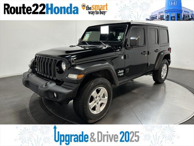 used 2020 Jeep Wrangler Unlimited car, priced at $21,000