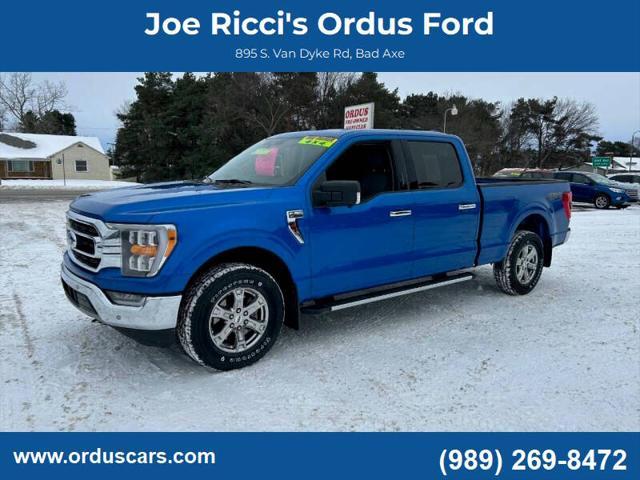 used 2021 Ford F-150 car, priced at $34,995