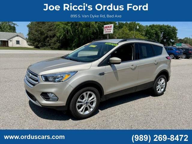 used 2018 Ford Escape car, priced at $13,495