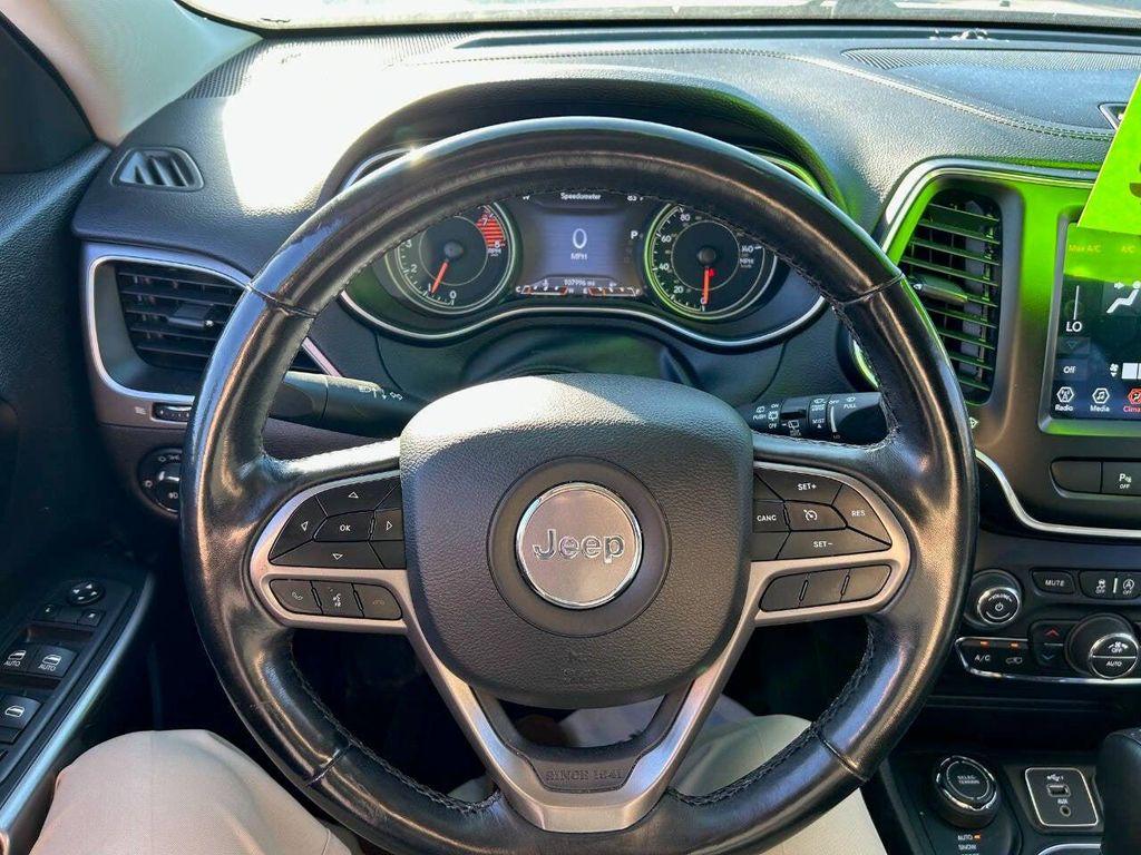 used 2021 Jeep Cherokee car, priced at $16,495