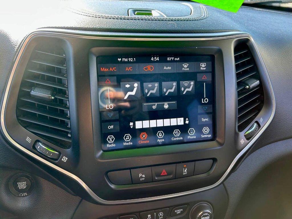 used 2021 Jeep Cherokee car, priced at $16,495