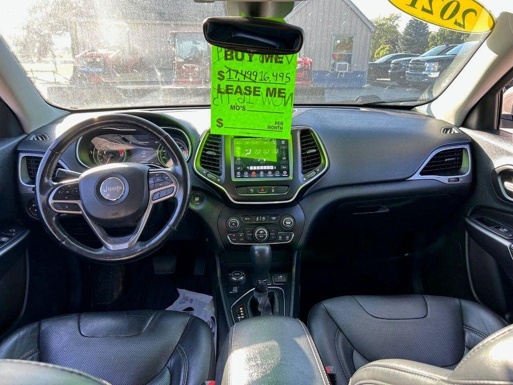 used 2021 Jeep Cherokee car, priced at $16,495