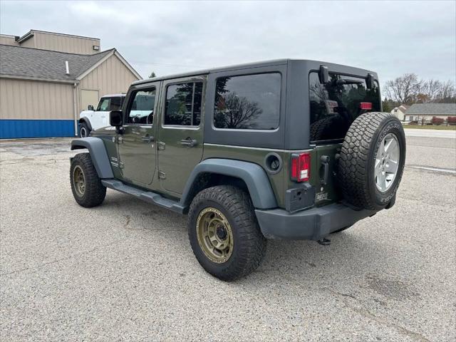 used 2015 Jeep Wrangler Unlimited car, priced at $18,995