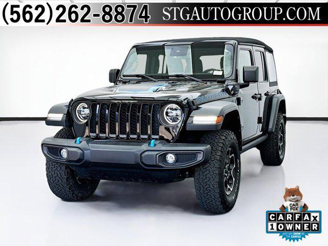 used 2022 Jeep Wrangler Unlimited 4xe car, priced at $34,750