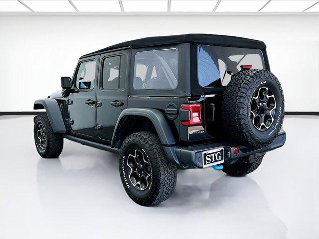 used 2022 Jeep Wrangler Unlimited 4xe car, priced at $34,750