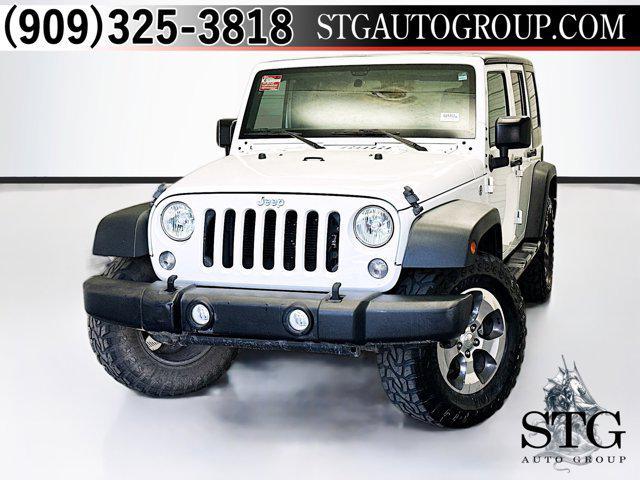 used 2016 Jeep Wrangler Unlimited car, priced at $20,520