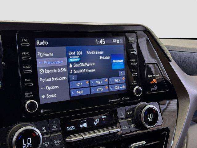used 2022 Toyota Highlander car, priced at $29,240