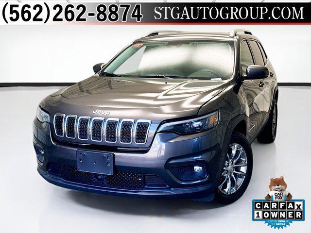 used 2021 Jeep Cherokee car, priced at $18,998