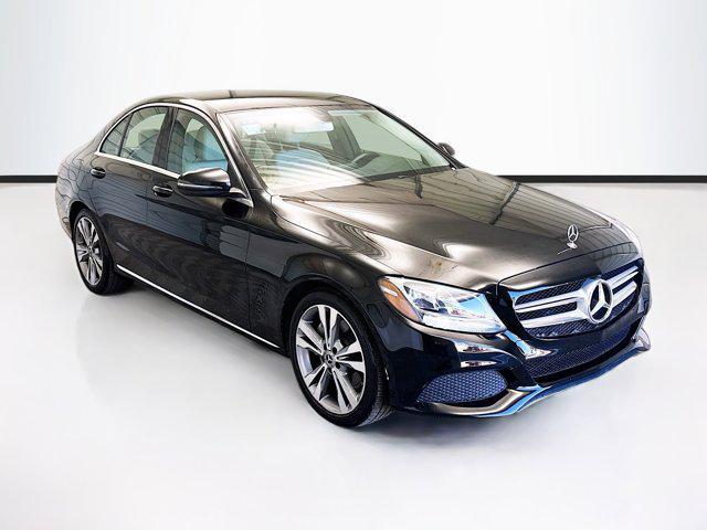 used 2017 Mercedes-Benz C-Class car, priced at $15,888