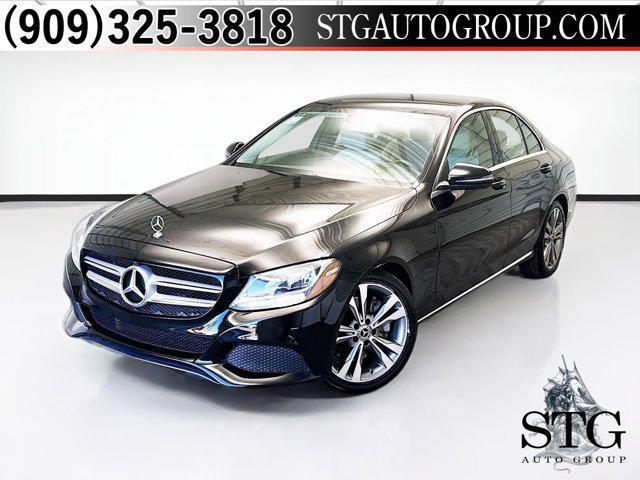 used 2017 Mercedes-Benz C-Class car, priced at $15,588