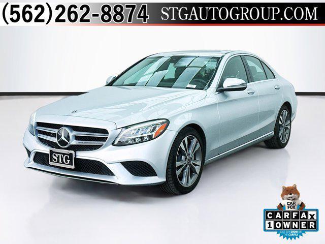 used 2021 Mercedes-Benz C-Class car, priced at $27,510