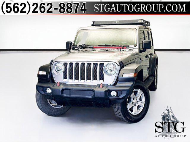 used 2020 Jeep Wrangler Unlimited car, priced at $21,263