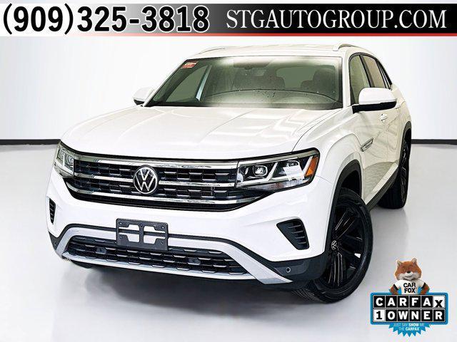 used 2021 Volkswagen Atlas Cross Sport car, priced at $24,785