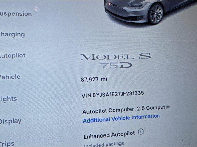 used 2018 Tesla Model S car, priced at $20,888