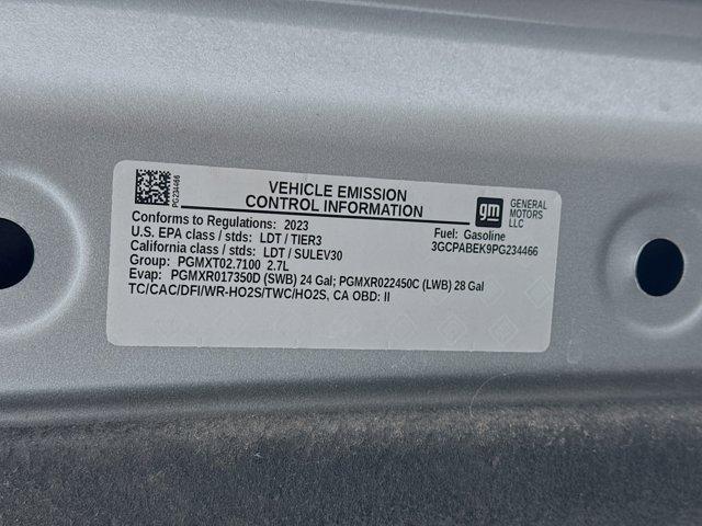 used 2023 Chevrolet Silverado 1500 car, priced at $34,500