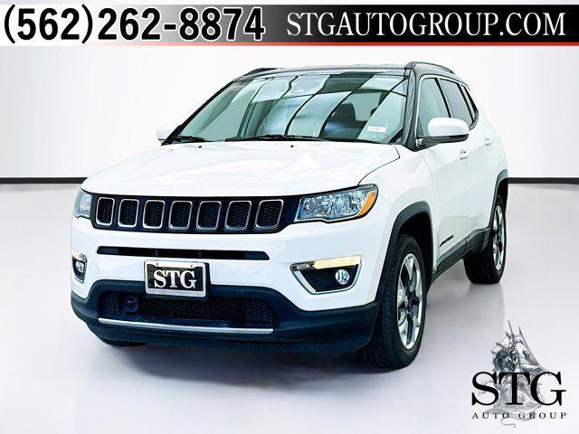 used 2021 Jeep Compass car, priced at $17,555