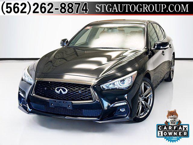 used 2021 INFINITI Q50 car, priced at $30,507