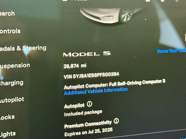 used 2023 Tesla Model S car, priced at $45,888