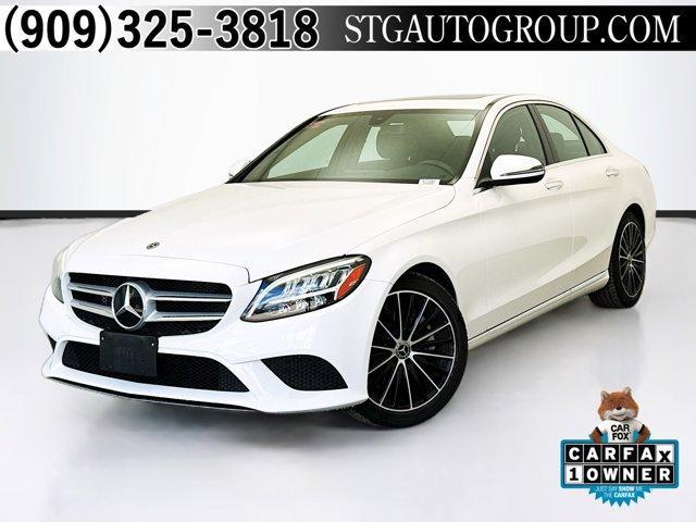 used 2021 Mercedes-Benz C-Class car, priced at $27,280