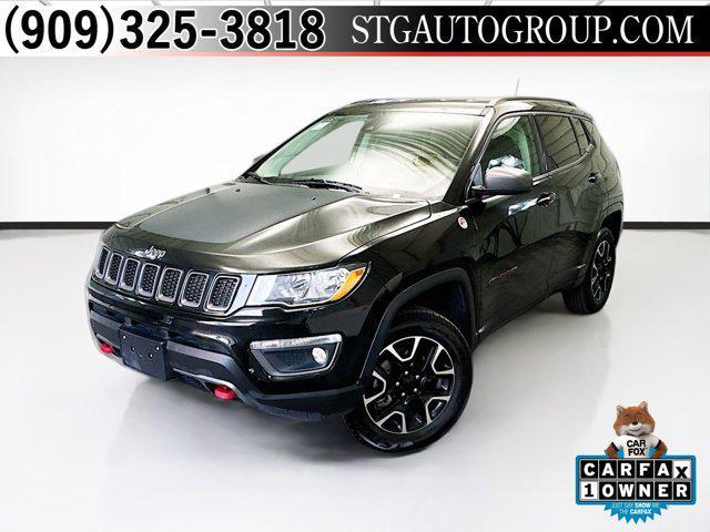 used 2021 Jeep Compass car, priced at $16,100