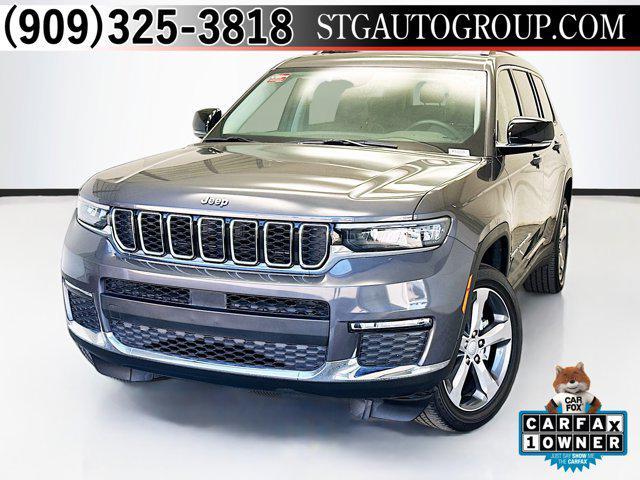 used 2021 Jeep Grand Cherokee L car, priced at $30,450