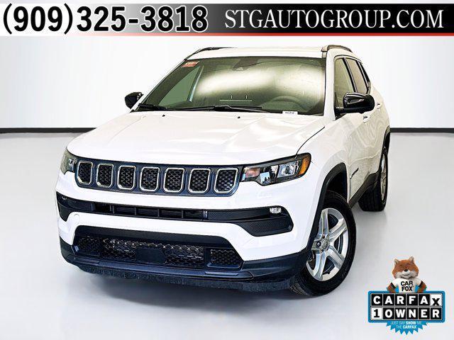 used 2023 Jeep Compass car, priced at $22,269