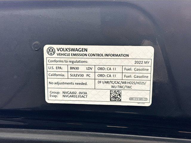 used 2022 Volkswagen Tiguan car, priced at $20,588