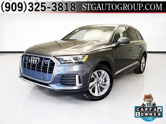 used 2021 Audi Q7 car, priced at $35,665