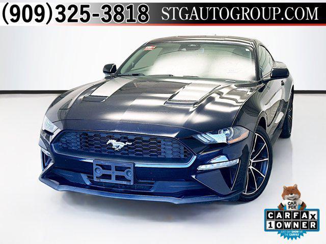 used 2021 Ford Mustang car, priced at $21,182