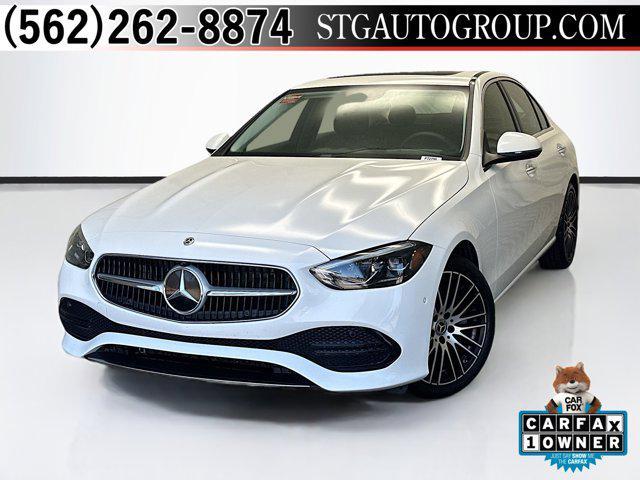 used 2023 Mercedes-Benz C-Class car, priced at $36,971