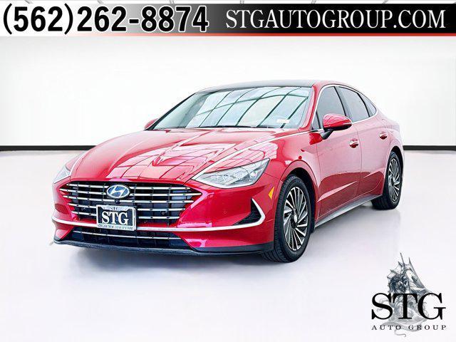 used 2020 Hyundai Sonata Hybrid car, priced at $22,968